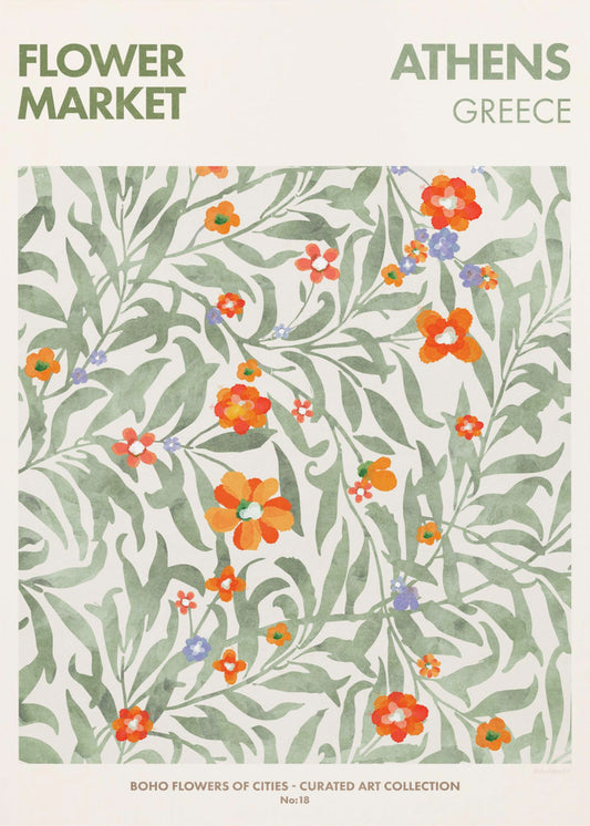 Blühendes Athen Essence | Poster