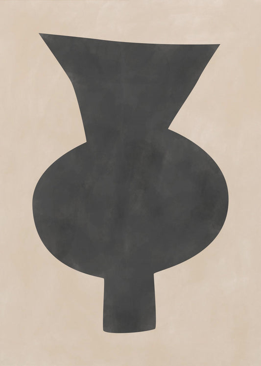 Abstract Vase Silhouette | Canvas