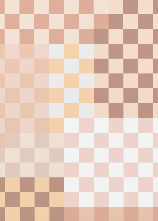 Checkerboard Harmony | Canvas