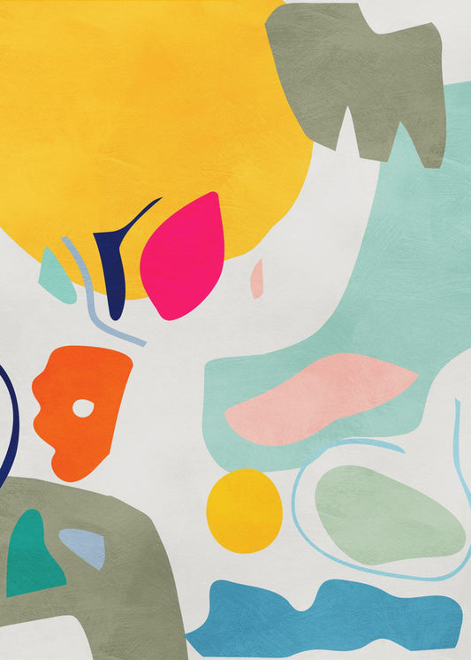 Landscape inspired cut out | Canvas