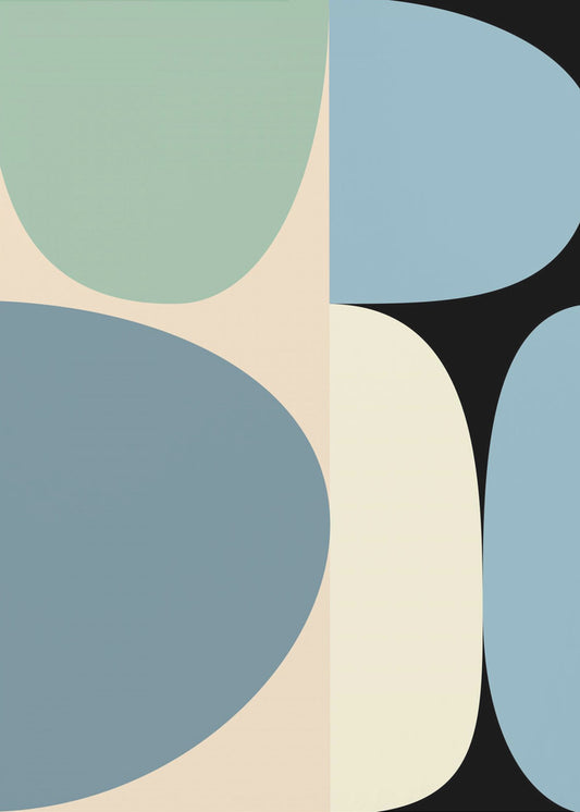 Mid Century Pastel 17 | Canvas