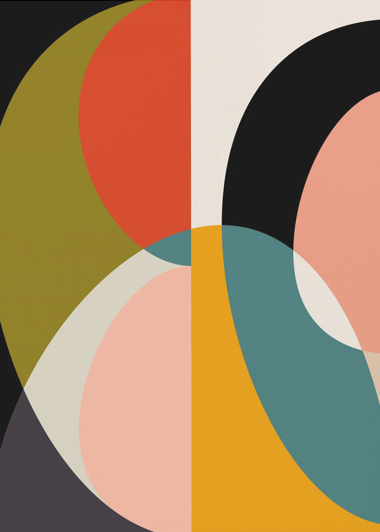 Mid Century Pastel 11 | Canvas