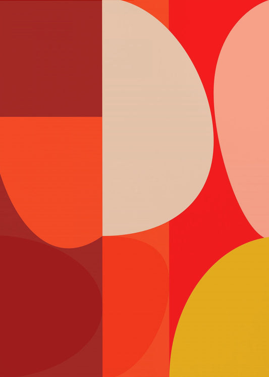 Mid Century Pastel 10 | Canvas
