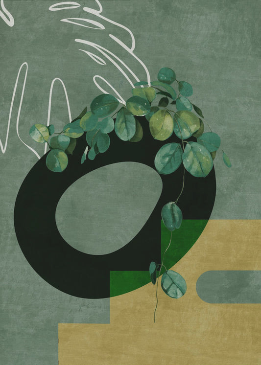 Leaves More 4 Greenery | Canvas