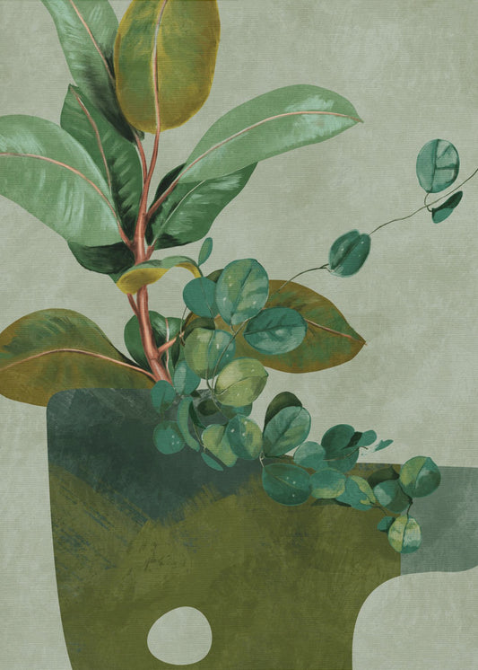 Leaves More 12 | Canvas