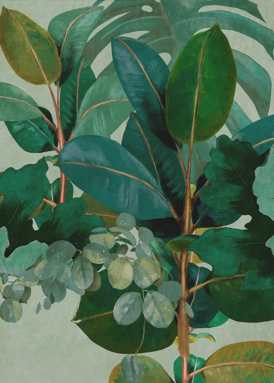 Leaves More 9 Kopie | Canvas