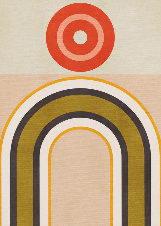 Regenbogensonnen 9 | Poster