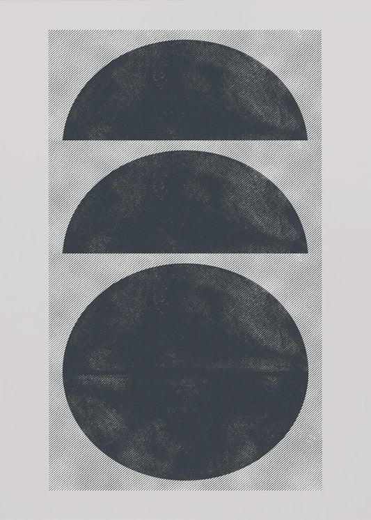 Geometrische Sonnenfinsternis | Poster