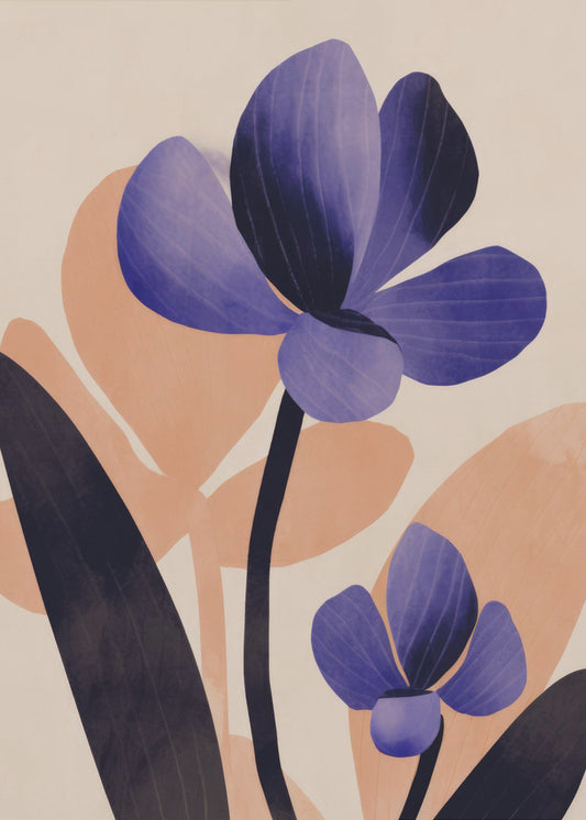 Violette Harmonie | Leinwand