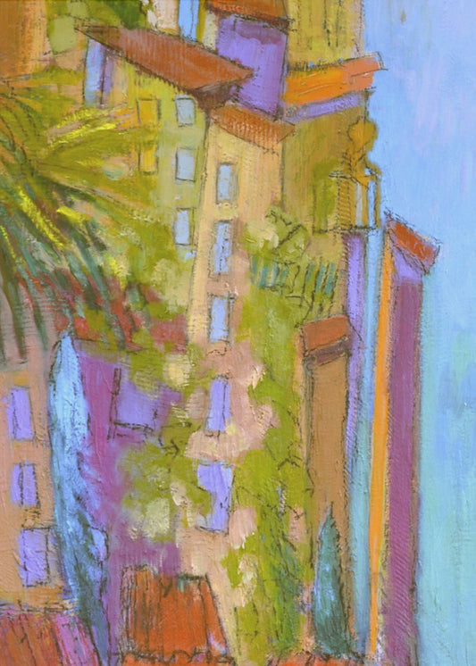 Sunlit Balconies | Poster