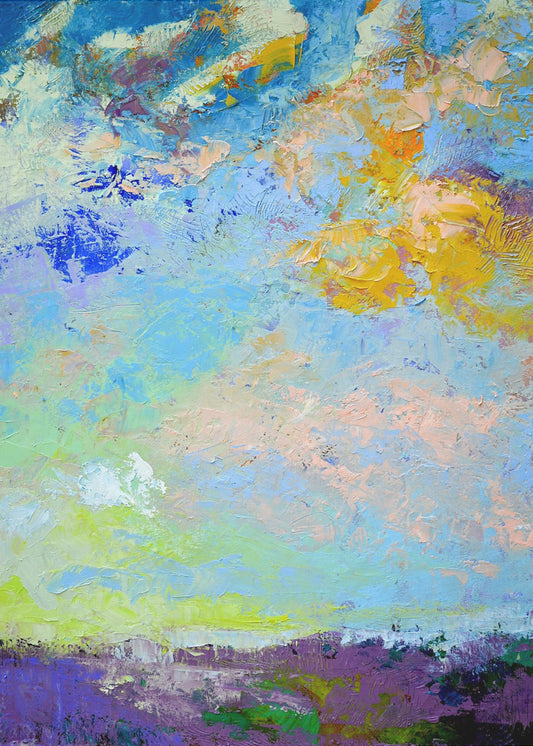 Lebendige Himmelslandschaft | Poster