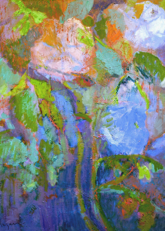 Florale Traumlandschaft | Poster