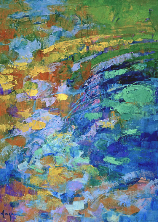 Bunte Reflexionen | Leinwand
