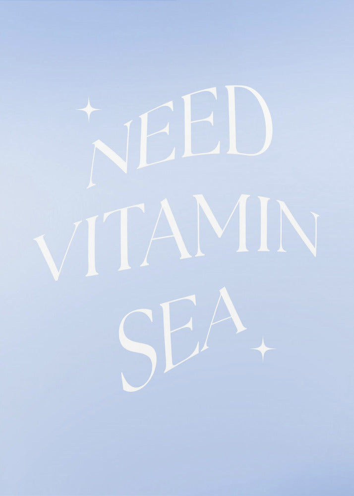 Need Vitamin Sea | Canvas