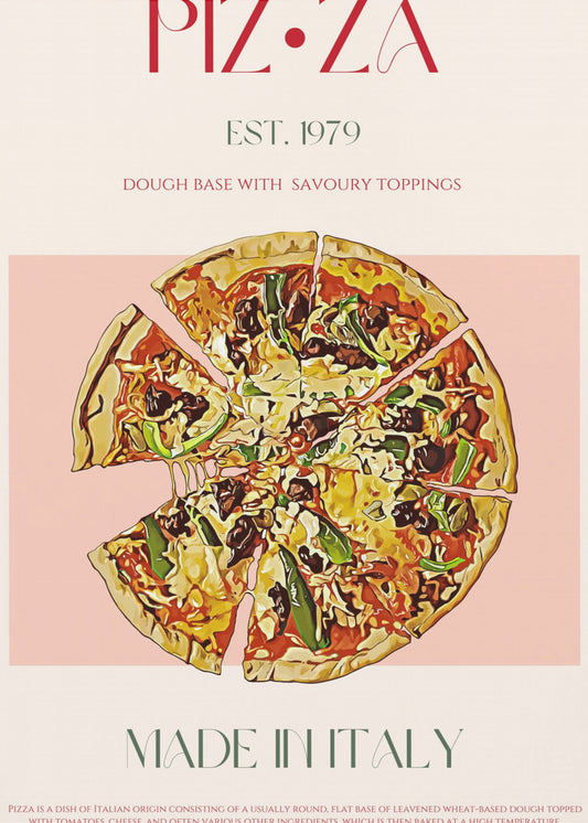 Slice of Italian Pizza | Poster
