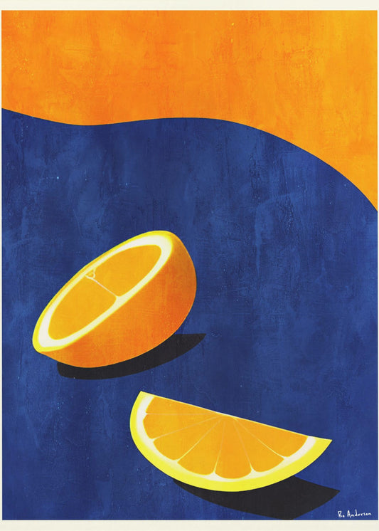 Petit Déjeuner, Deux Oranges | Canvas