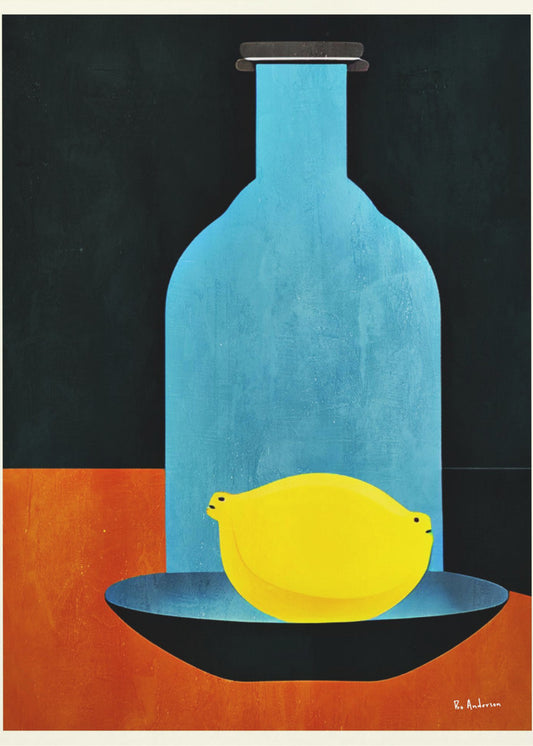 Bottle With (lonesome) Lemon : Skinny Bitch | Canvas