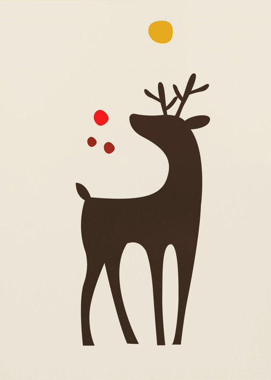 Rudolph sucht seine Nase | Leinwand