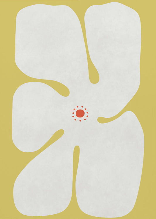 White Poppy Flower | Canvas
