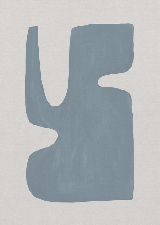 Mid Century Blue I | Poster