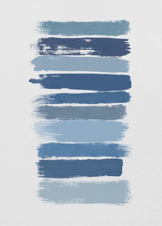 Ombre Blue | Canvas