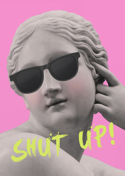 Shutuppinkyellow Ratioiso | Poster