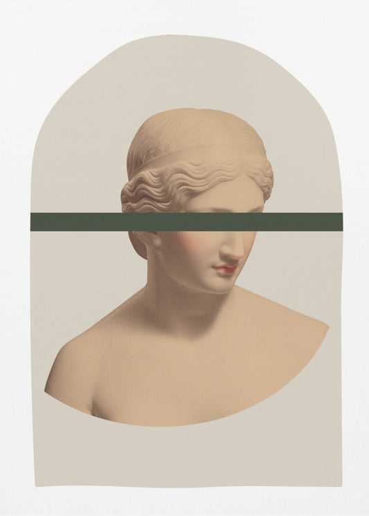 Artemis Senf und Grün | Poster