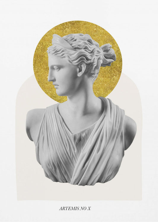 Goldene Göttin Artemis | Poster