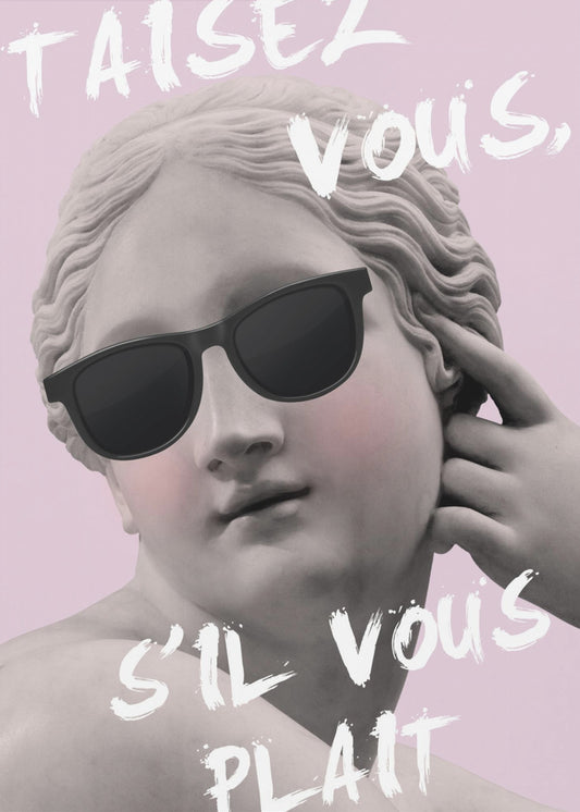 Venus, halt bitte die Klappe | Leinwand