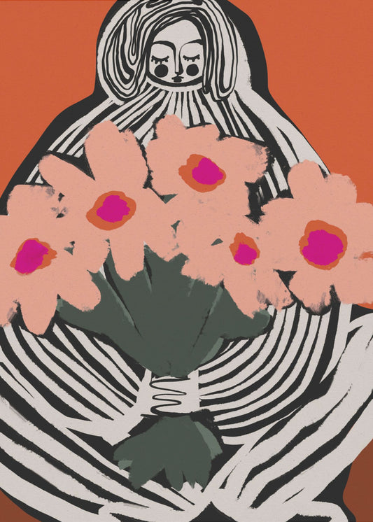 Meine schönen Blumen | Leinwand