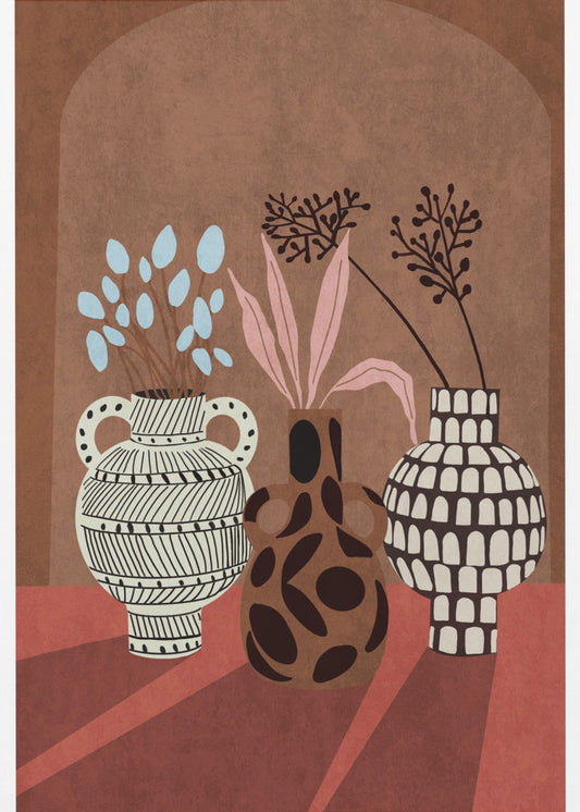 Geometrische Vasen | Poster