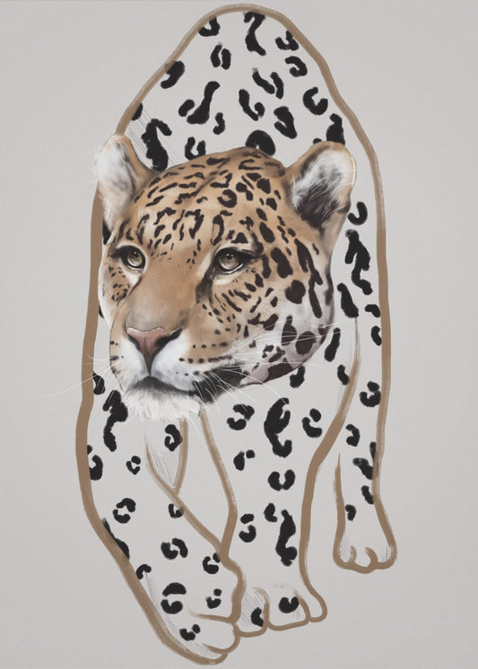 Il Leopardo Nr.I | Leinwand