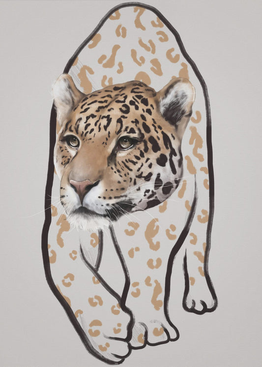 Der Leopard Nr. II | Leinwand
