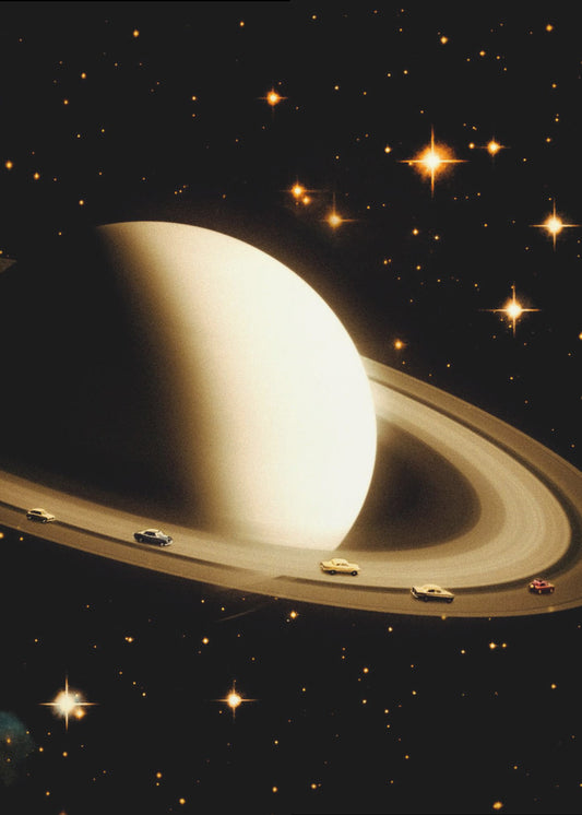Saturn Riders II | Leinwand