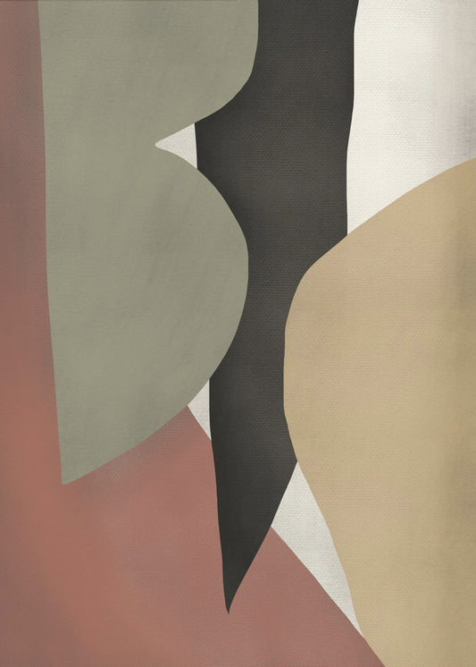 Tropical Abstract Shapes | Poster