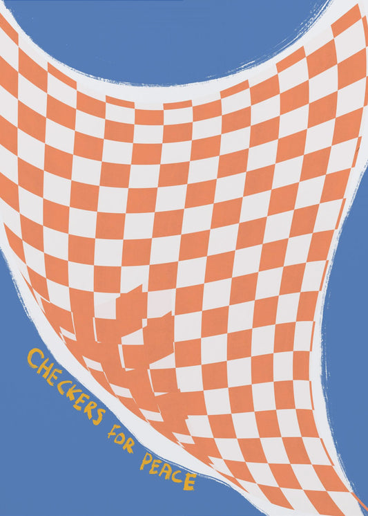 Checkers for Peace | Poster