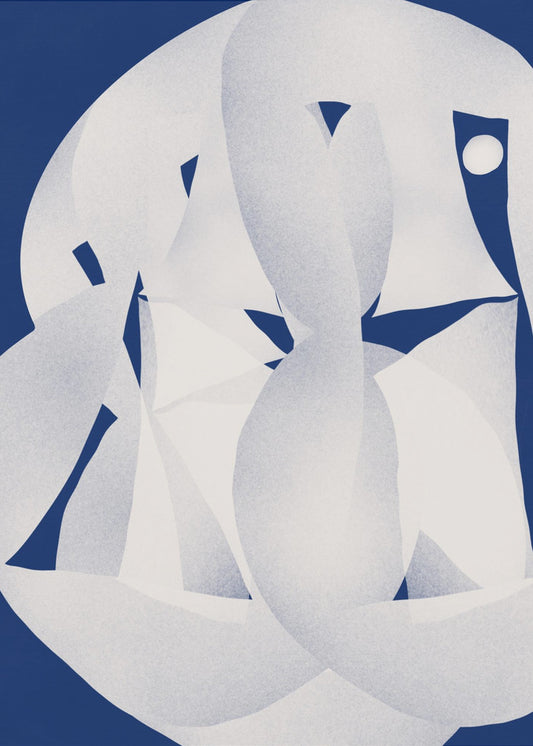 Paper Sculpture Abstract | Poster