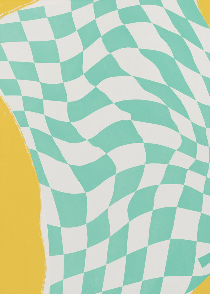 Summer Line Drying Fabric | Poster