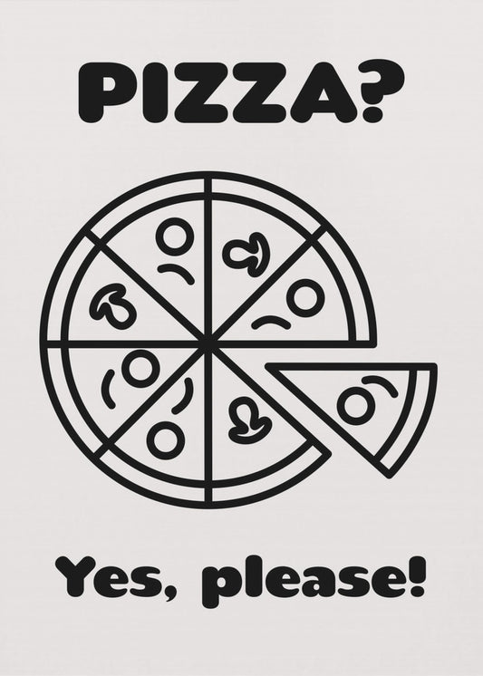 Pizza | Leinwand