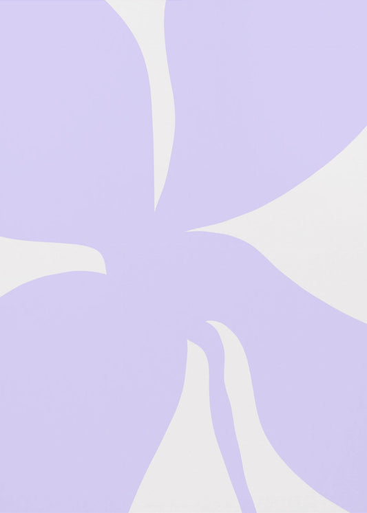 Lavendelblüten-Twist | Poster