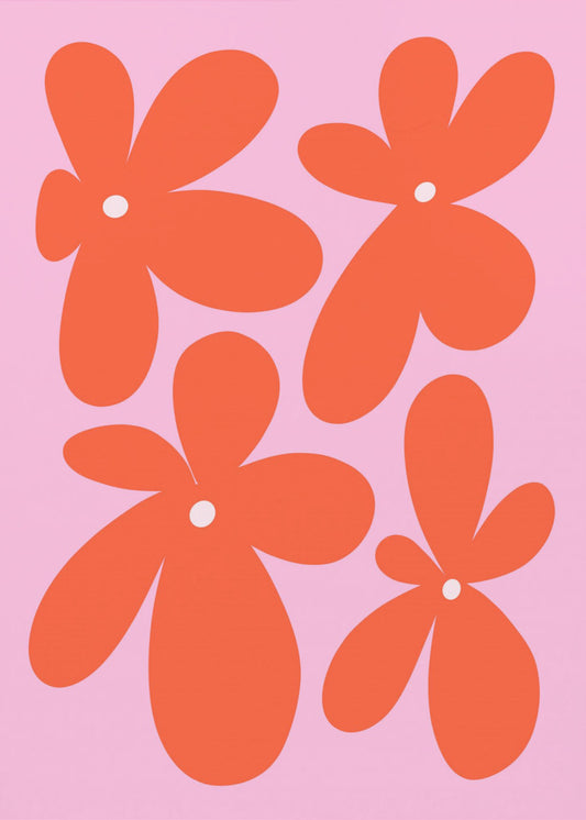 Orangenblütenparade | Poster