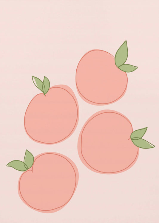Pfirsichquartett | Poster