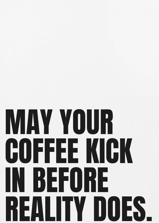 Morgenkaffee-Boost | Poster