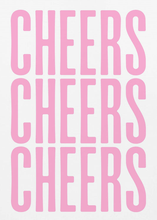 Dreifaches Cheers-Display | Poster