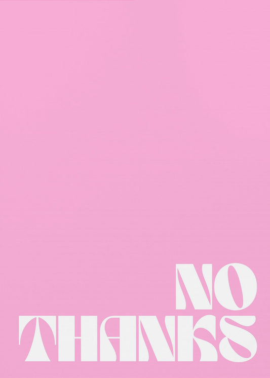Not Interested | Poster