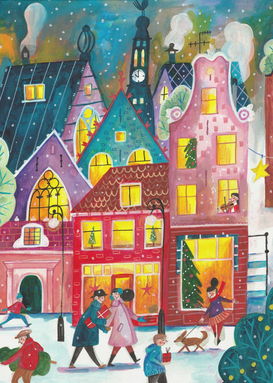 Weihnachten in Amsterdam | Poster