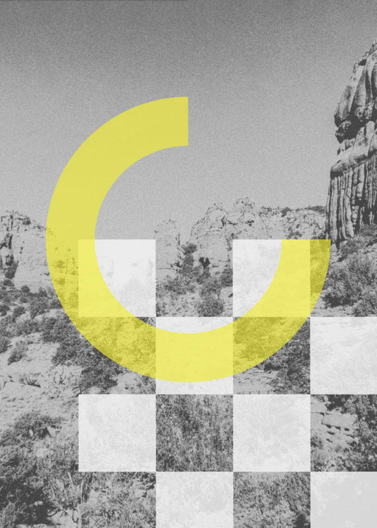 Wüstengeometrie | Poster