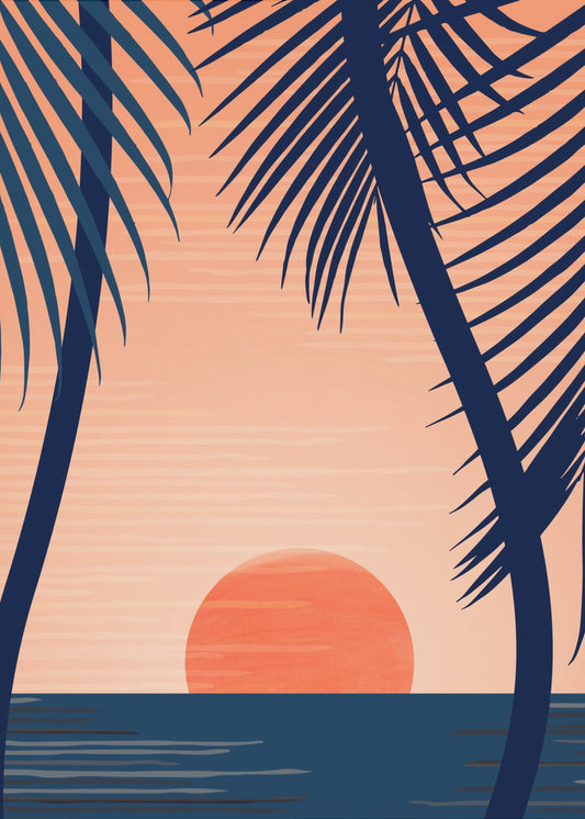 Sunset Beach | Canvas