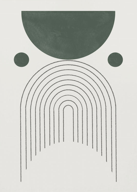 Geometrische Harmonie | Poster