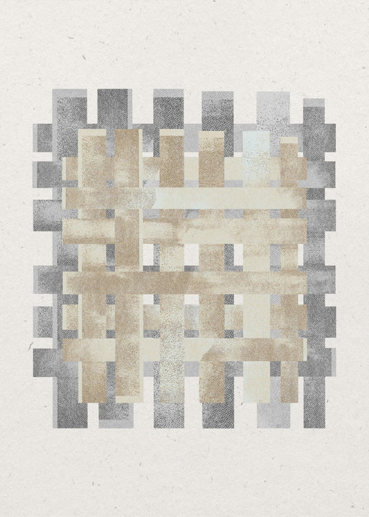 Gewebte Geometrien | Leinwand